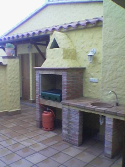 Barbecue and summer kitchen